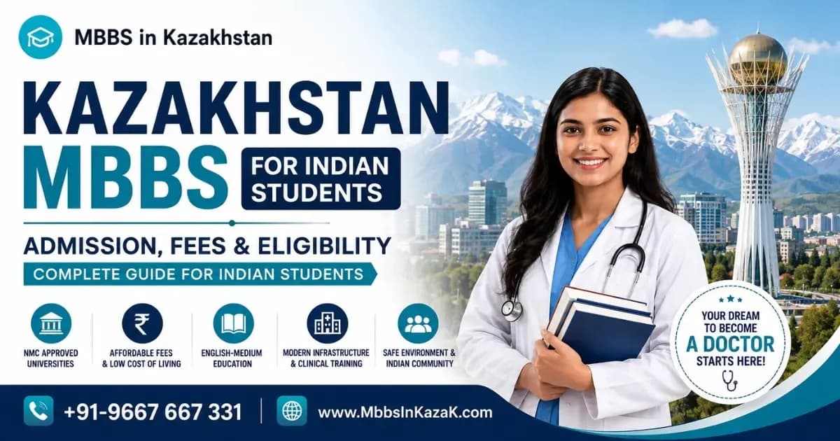 Kazakhstan MBBS for Indian Students: Admission, Fees & Eligibility