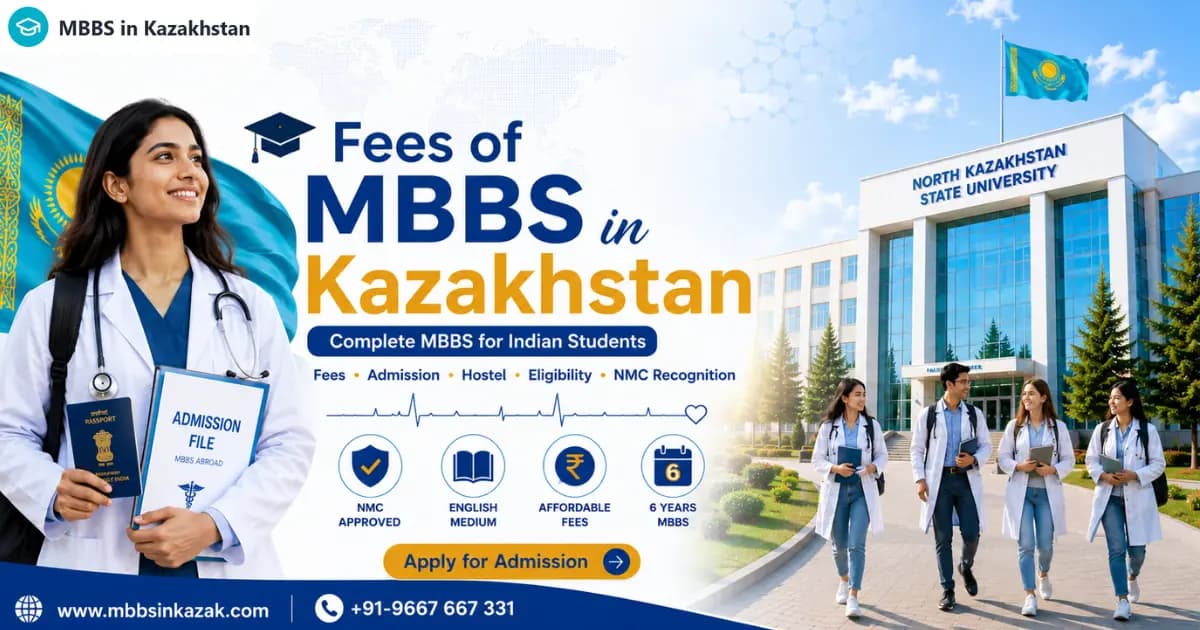 Fees of MBBS in Kazakhstan: Complete Fee Structure & Total Cost